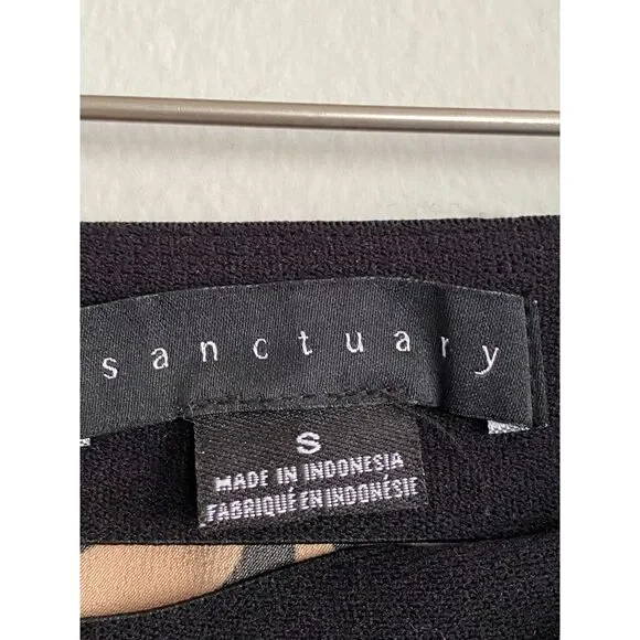 Sanctuary Leopard Everyday Printed A-Line Skirt Print Skirt Caramel Size Small - Picture 4 of 5